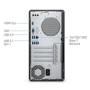 Amazon.com: HP 590-p0033w Pavilion Desktop i3-8100 3.6GHz
